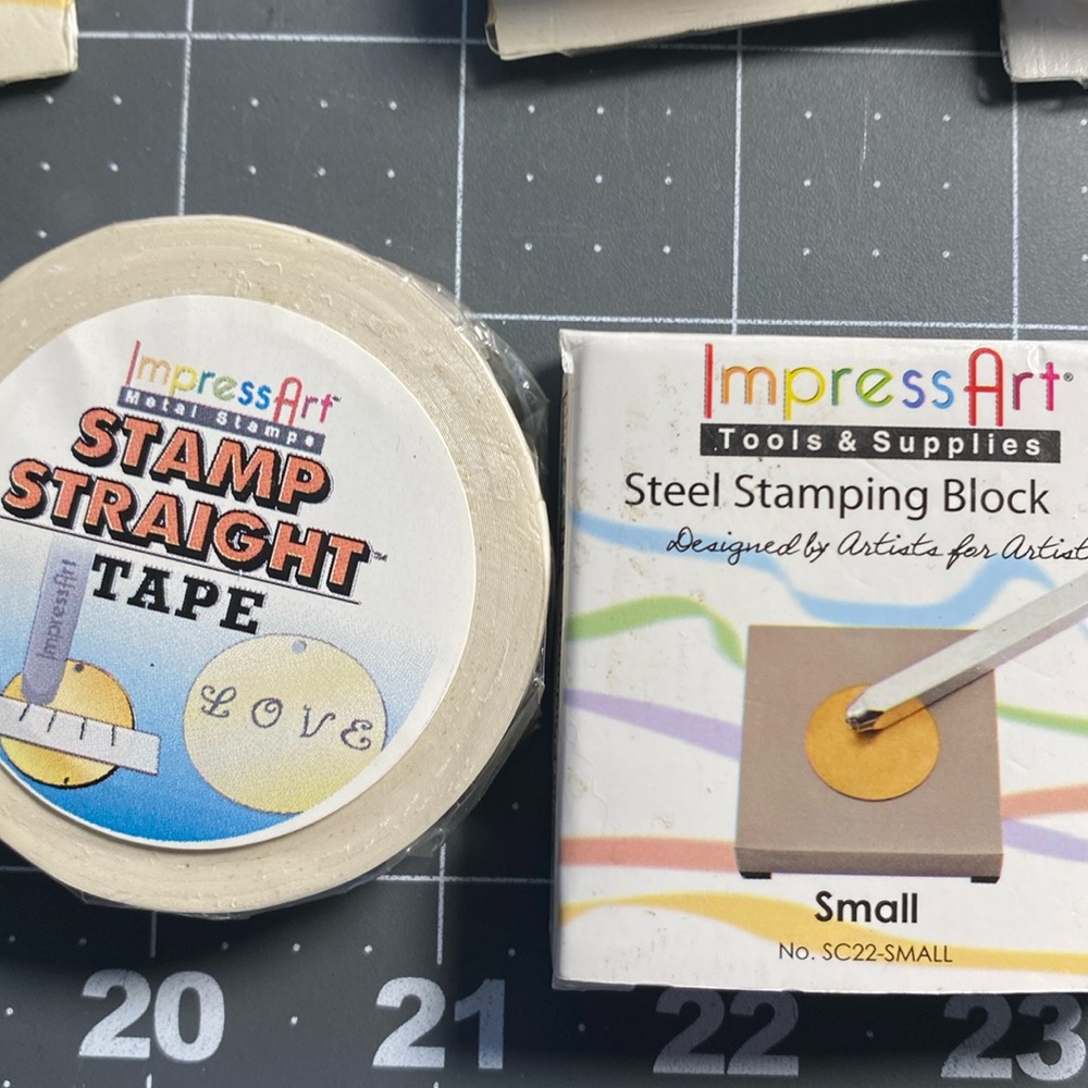 ImpressArt Steel Stamp Block & Tape